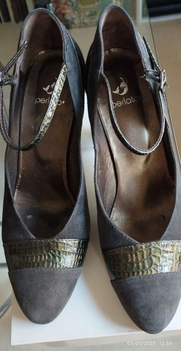 Perlato escarpins brides - brides, en
