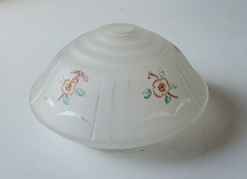 Ancien abat jour verre - ancien, abat-jour