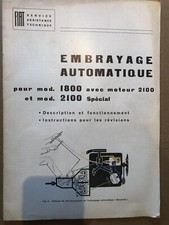 Fiat 1800 2100 embrayage