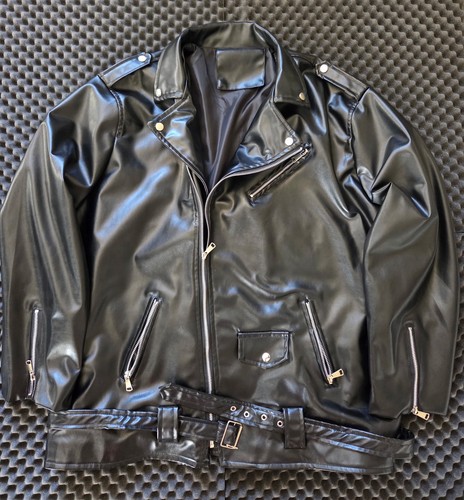 Veste perfecto noire - , oversize