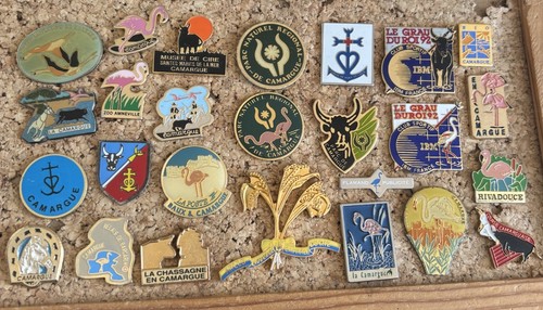 Rare lot pin - de, camargue