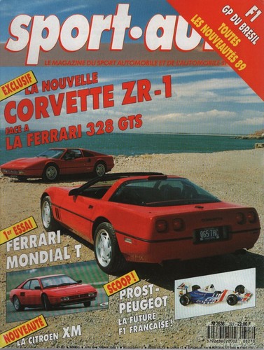 Sport auto 327 1989 - 1989, ferrari