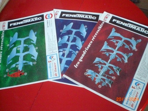 Lot anciennes brochures - de,