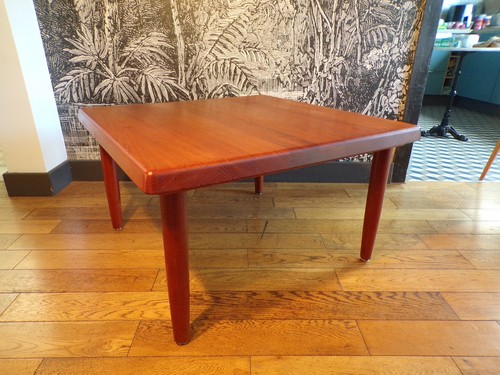 Table basse teck niels - table,