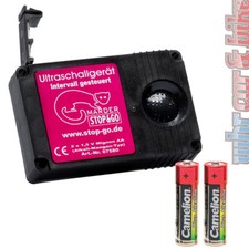 Ultrasonic marten defense device stop&Go battery 07580 marten protection piezo