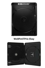 UN BOITIER Amaray DOUBLE  4 K  (15 MM) DE REMPLACEMENT POUR 2 Blu-Ray 4K NEUF 