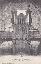 LA CHAISE-DIEU 4 church organ buffet ed beal