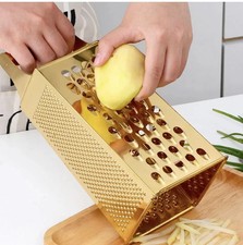 Rape 4 faces acier inox cuisine pour fromage legume trancher et raper