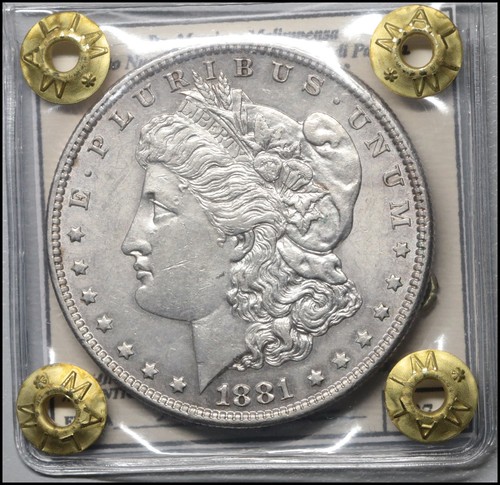 Usa morgan dollar 1881 - usa, argent