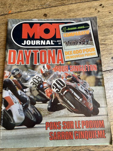 Moto journal 403 yamaha - moto,