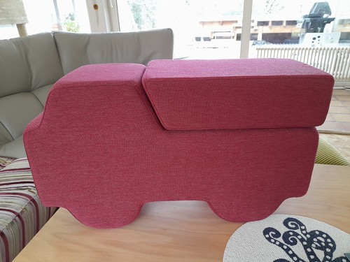 Pouf enfant softruck ligne - pouf,