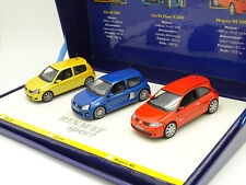 Universal Hobbies 1/43 - Renault Sport Box - Clio RS - Clio V6 - Megane RS