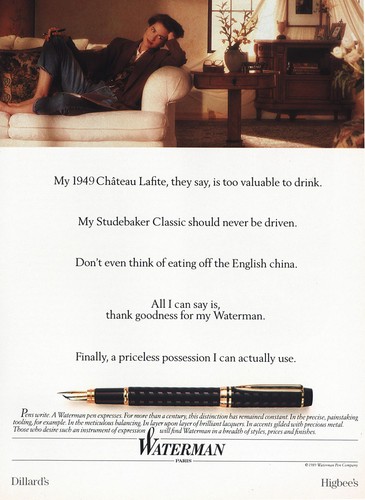 1989 waterman pens chateau - 1989,