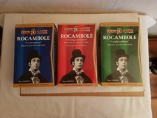 VHS  ROCAMBOLE  PONSON  DU TERRAIL  LOT DE 6 CASSETTES VHS (K7 VIDEO )TBE+