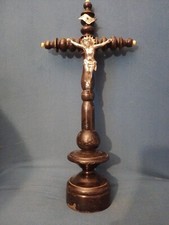 SUPERBE ANCIEN CRUCIFIX SUR