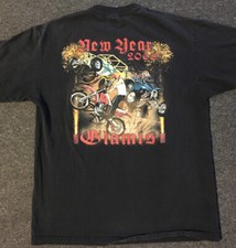 Vtg Glamis Sand Dunes New Year 2006 Faded Shirt L Buggy Grunge California ATV