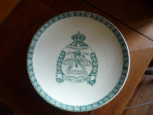 Assiette nimy 1914 18 1er - assiette, 1914-18