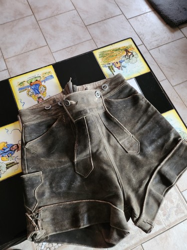 Ancien short cuir allemagne - ancien,