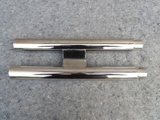 Vance & Hines Straight Shots exhaust slip-on mufflers, Harley Softail twin cam