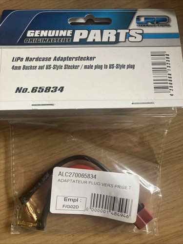 Cordon adaptateur lipo lrp - cordon,
