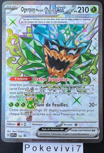 Carte pokemon ogerpon - carte,