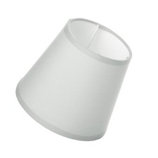 Petit abat-jour gris clair