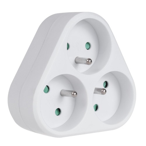 Prise électrique triple