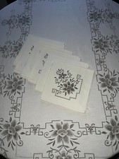 Ancienne nappe en coton made