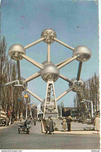Carte postale belgique - carte,
