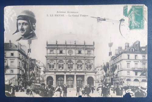 Cpa carte postale - postale, aviateur