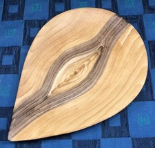 Rare Empty Vintage Faux Wood Faux Vallauris Grandjean Jourdan N6 Empty Plate Pocket