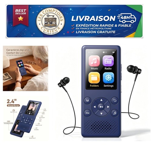 Agptek lecteur mp3 32go - agptek,