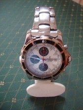 Belle Montre Chronométre Homme -FESTINA- acier à quartz Réf:9451