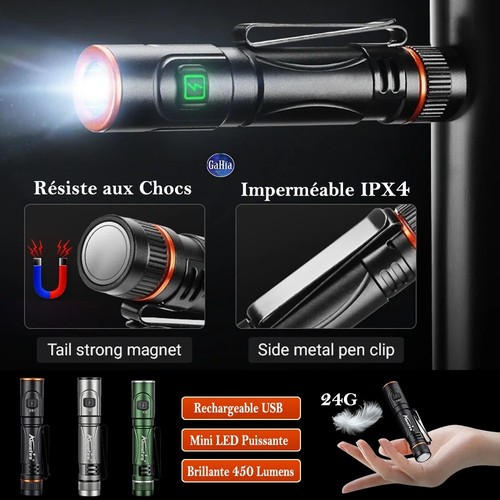 Lampe poche stylo led - lampe,