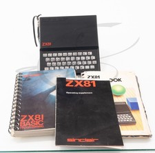 Vintage Sinclair ZX81 Basic Book Programming Guide and Computer