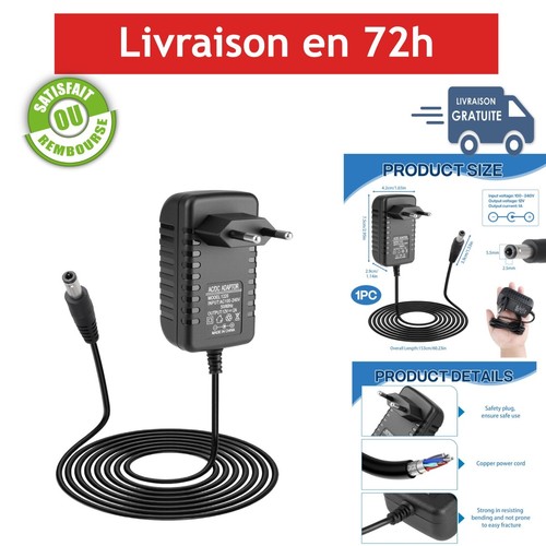 Adaptateur secteur 12v 24w - secteur,
