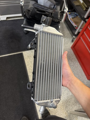 Pankl right side radiator - right, fits