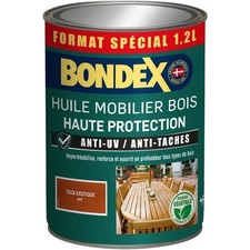 Huile mobilier teck - BONDEX -