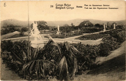 Cpa belgian congo boma - pc, congo,