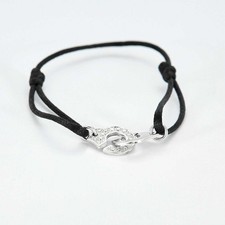 DINH VAN - Menottes - Bracelet or blanc et diamants