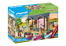 Playmobil Country Carrière d'entraînement 70995 Cheval Chevaux Centre Équestre