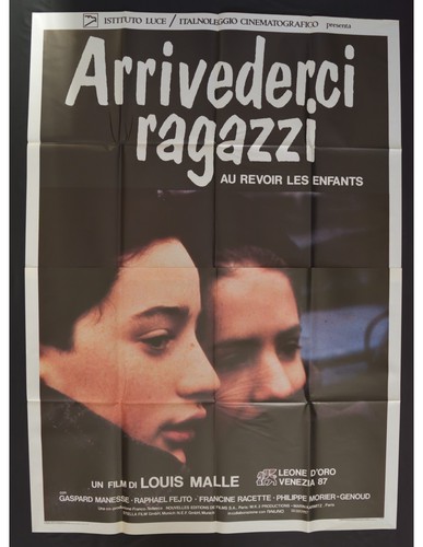 Affiche arrivederci ragazzi - arrivederci,