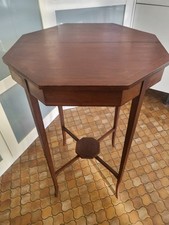 guéridon art déco en Acajou