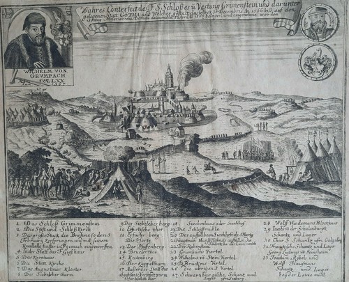 Gotha siege forteresse - siege,
