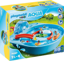 Playmobil 123 Aqua Splish Éclaboussure Eau Parc Moto Langues Social Skills 70267
