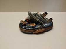 Boite ancienne porcelaine