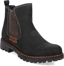 Josef Seibel Marta 03 Boots Women's EU 39/US 8-8.5 Black Nubuck $180 NEW