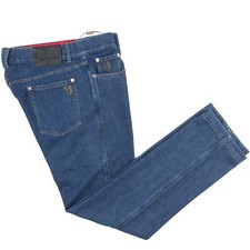 980€ Nwt Billionaire Couture Autruche Jean US :3 0 Ue : 46 Pour 32 Slim Coton