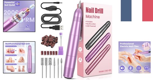 Ponceuse pro ongles 20000rpm - ponceuse,