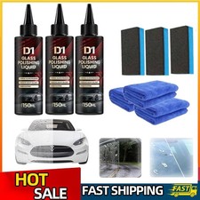 1~3x D1 Glass Polishing Liquid，Auto Glass Scratch Care Polishing Fluid 150ml